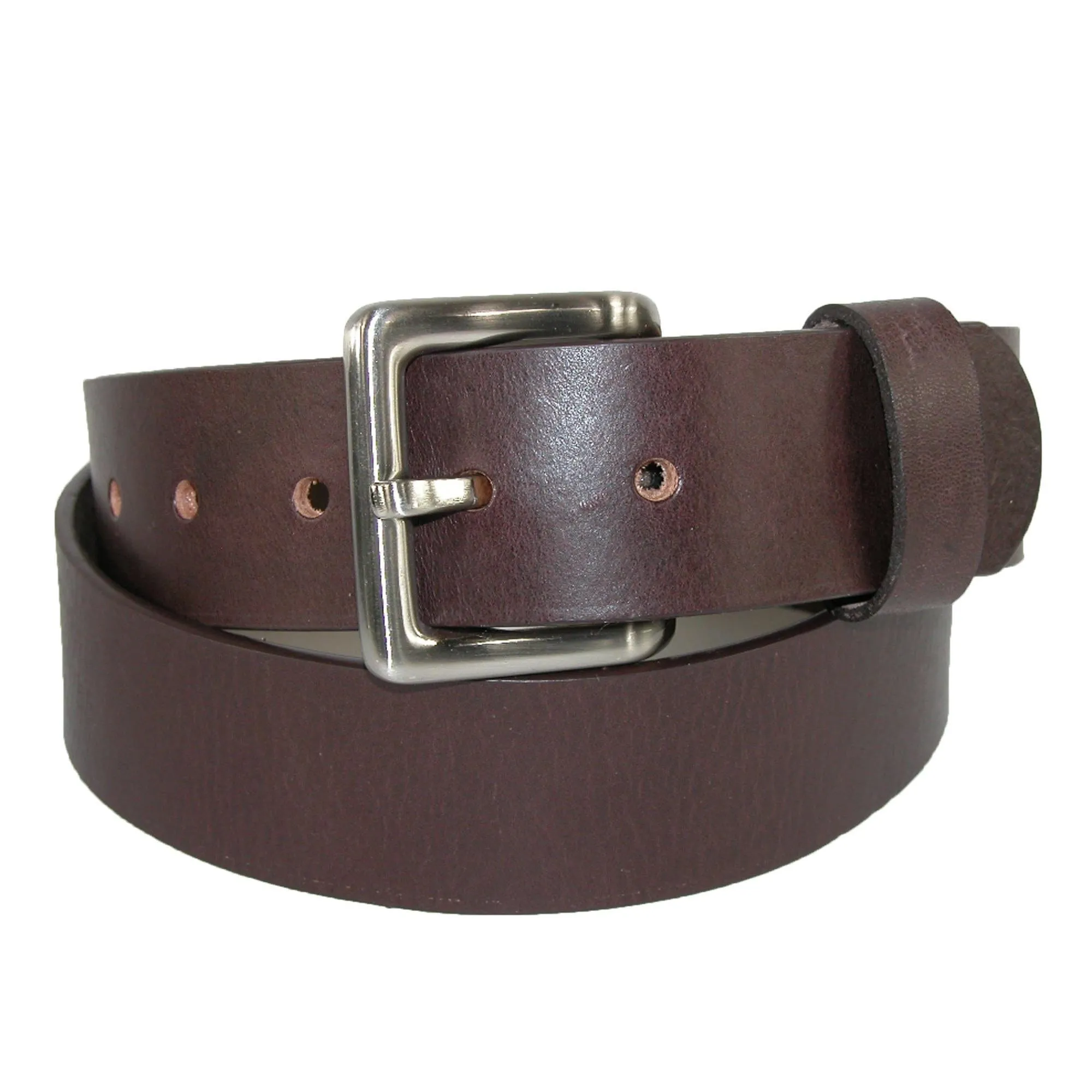 CTM® Men's Bridle Belt with Don't Tread on Me Buckle (2 Buckle Set)