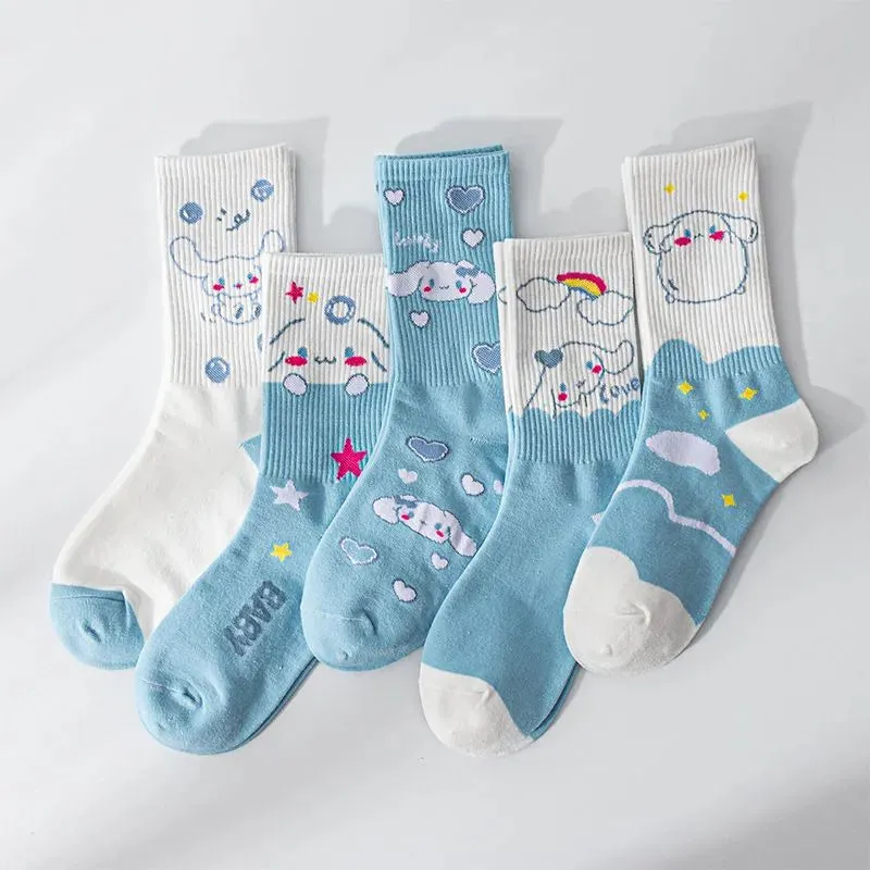 Kawaii Cinnamoroll Socks