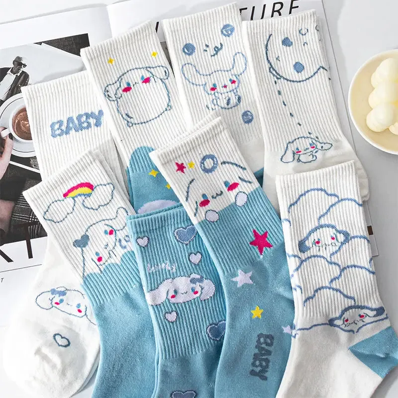 Kawaii Cinnamoroll Socks