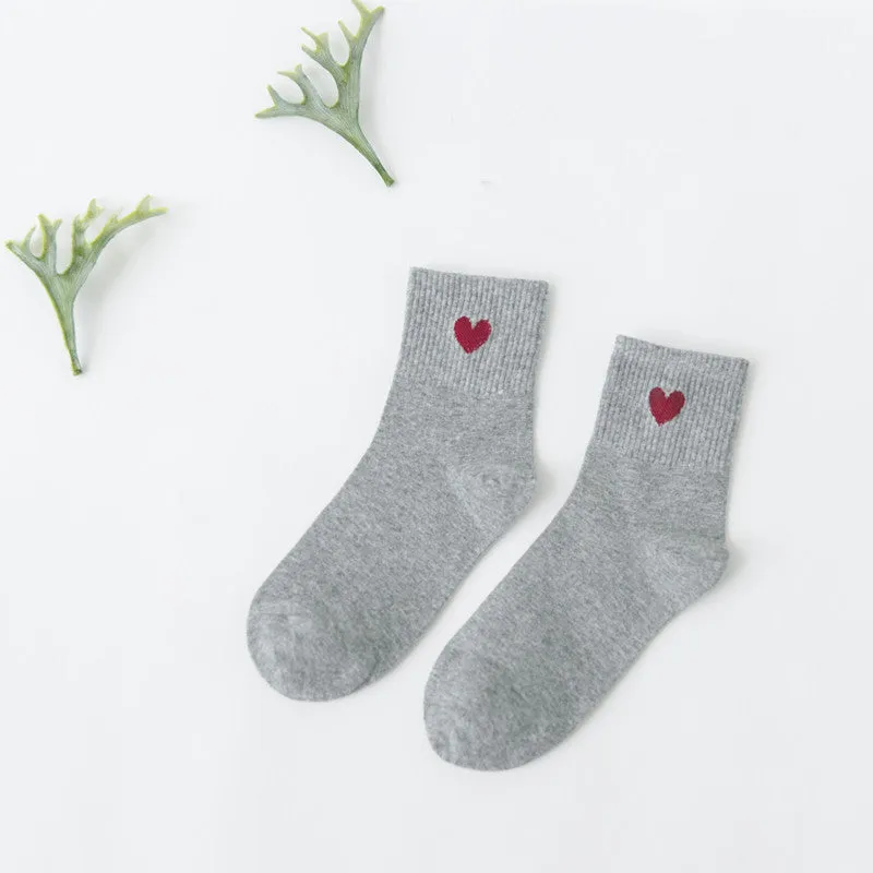 Kawaii Love Heart Socks Collection