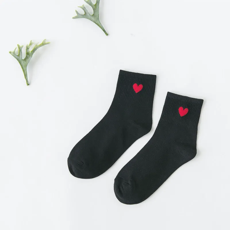 Kawaii Love Heart Socks Collection