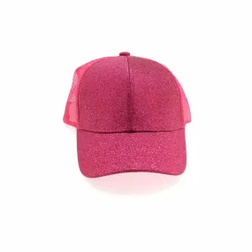 Kids Glitter High Pony C.C. Cap