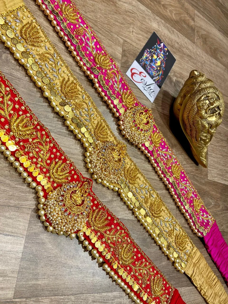 Maggam Work Waistbelt |Hip belts online| Vaddanam| Vadiyanam| Saree Belt