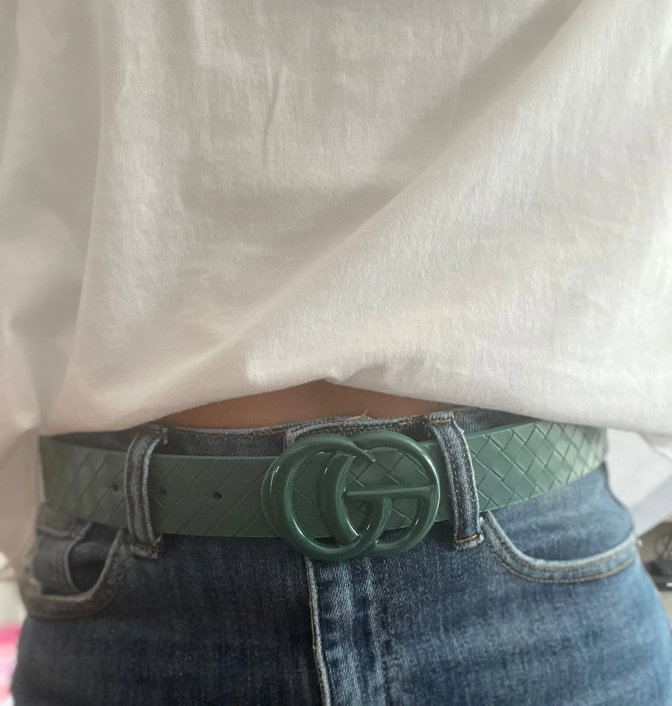 Merveille Pleather Belt