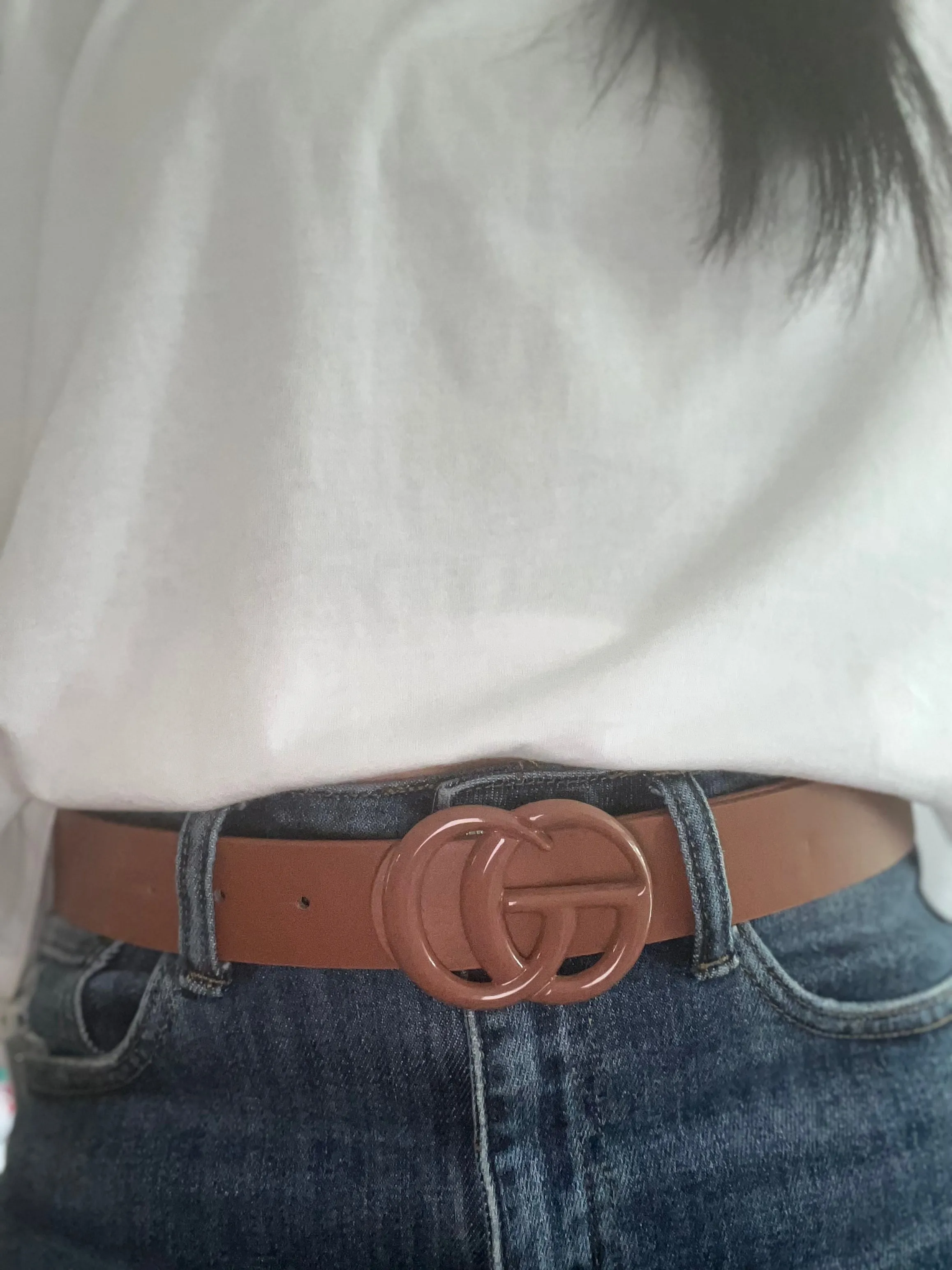 Merveille Pleather Belt