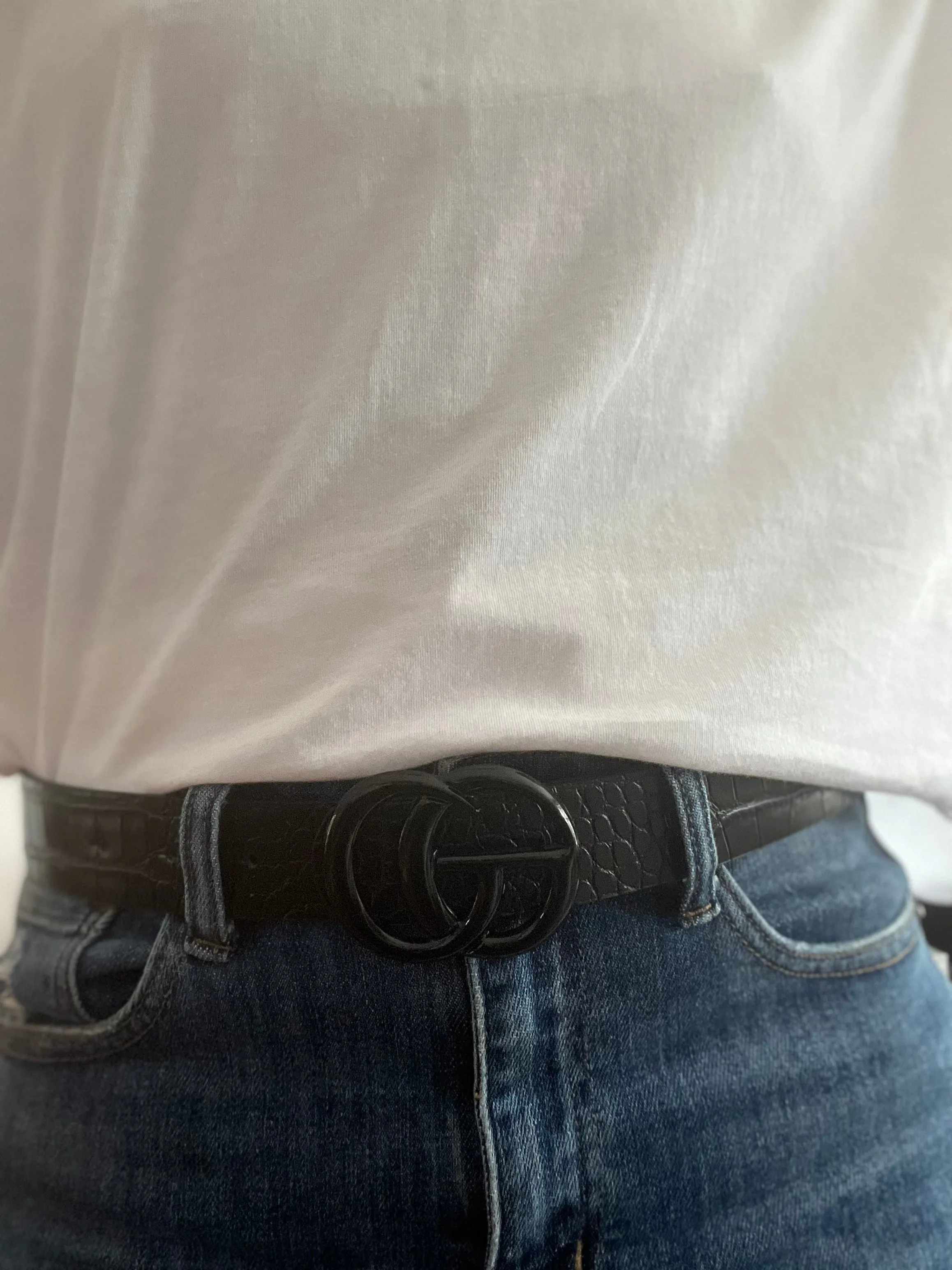Merveille Pleather Belt