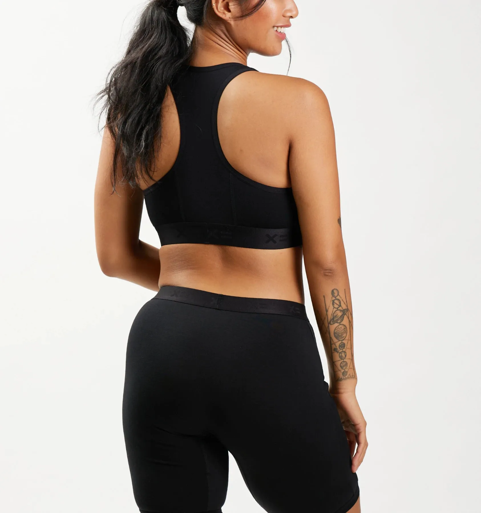 Racerback Soft Bra - Rainbow Phoenix