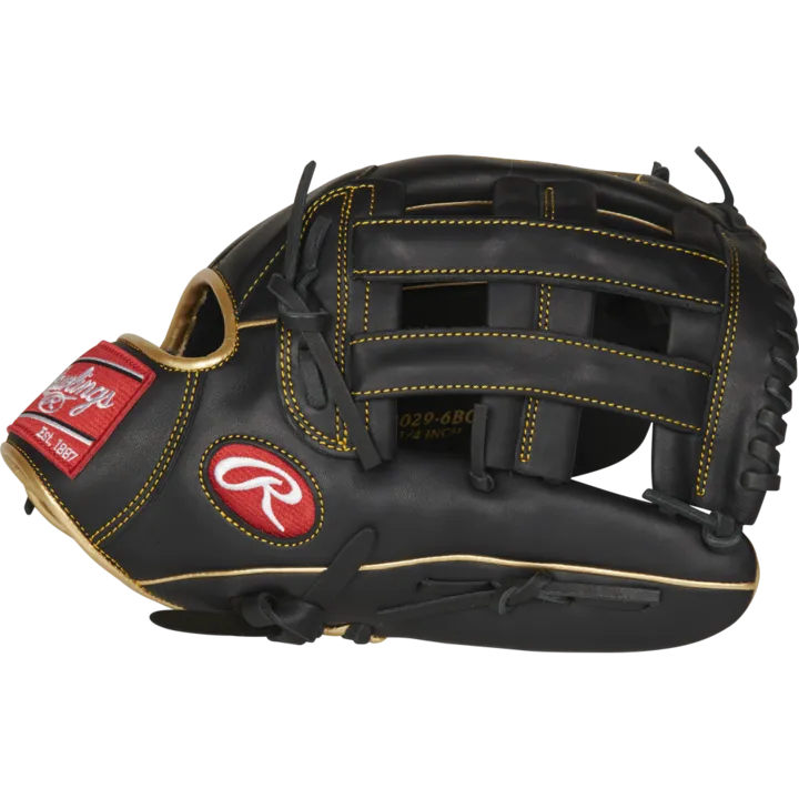 Rawlings R9 12.75 inch Outfield Glove R93029-6BG
