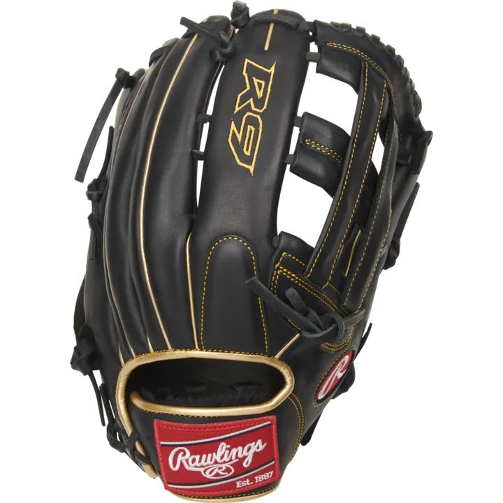 Rawlings R9 12.75 inch Outfield Glove R93029-6BG