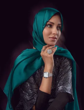 Satin Silk - Teal