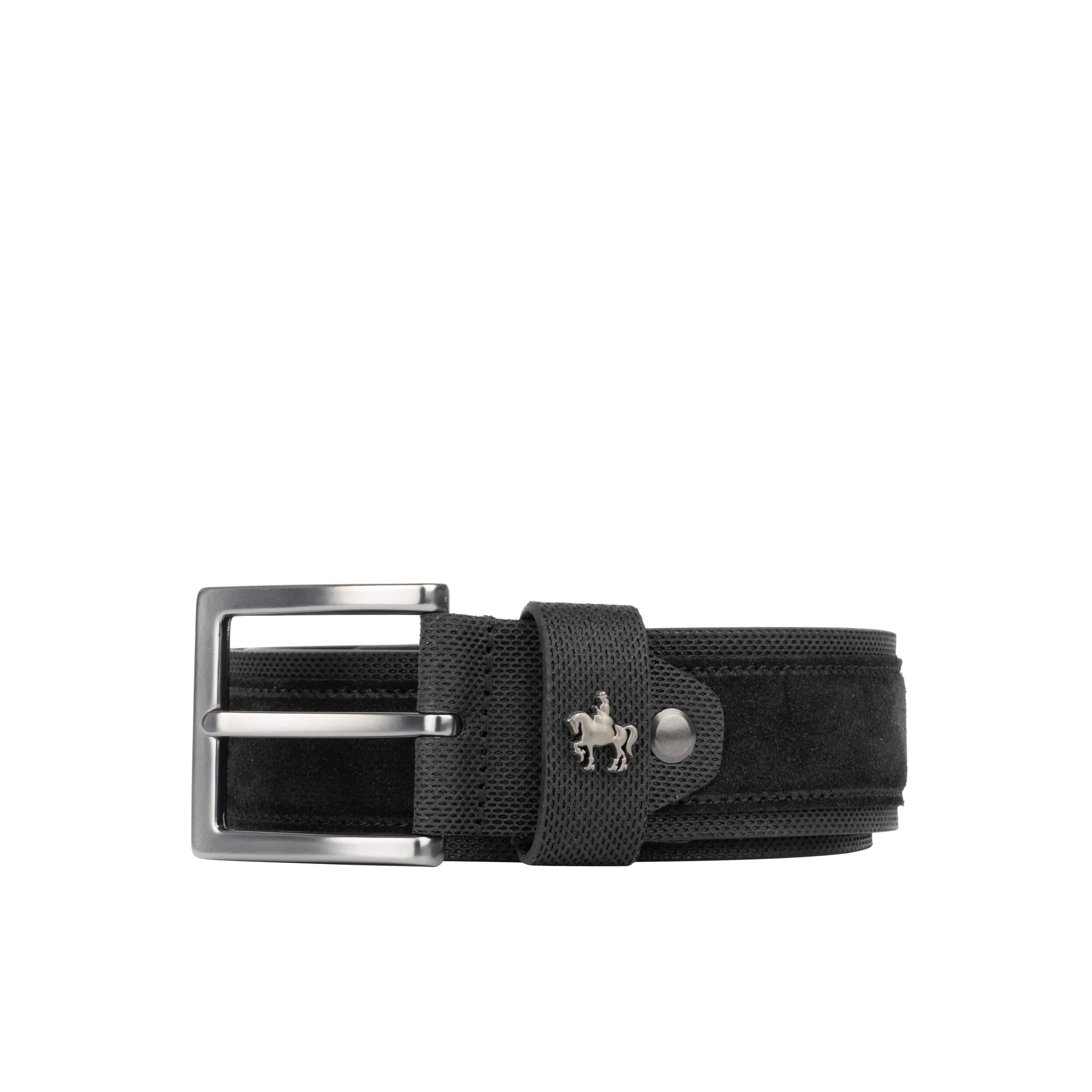 Victor - Black & Black - Men's Belts